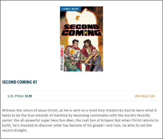 DC코믹스 홈페이지 캡처