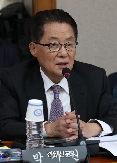 박지원 민주평화당 의원/김기남 기자
