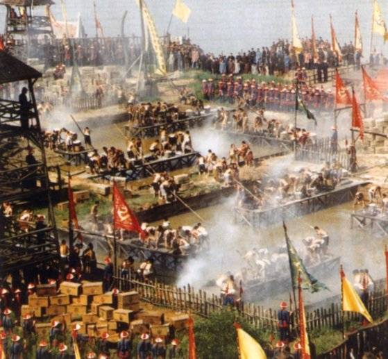 영화 '아편전쟁'의 한 장면 [중앙포토]