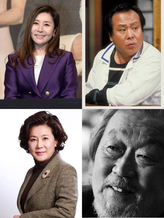 최명길(시계방향으로), 주현, 동방우, 박정수/사진제공=각 소속사