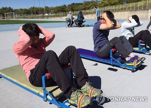 경찰 체력검정(사진은 기사 내용과 무관) [연합뉴스 자료사진]