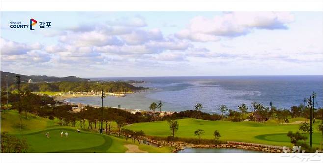 골프존 카운티 감포 전경