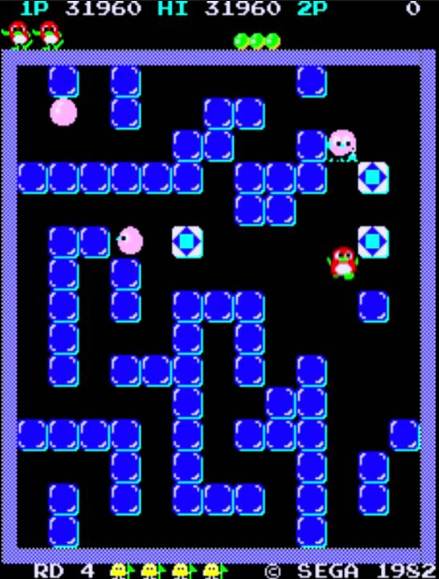 (세가의 초창기 작품 펭고)