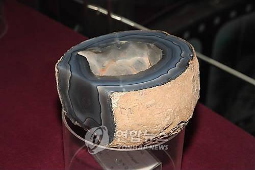 마노 원석 [시몽포토에이전시 제공]