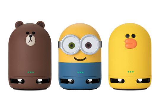 LG유플러스 AI스피커 '프렌즈미니' <LG유플러스 제공>