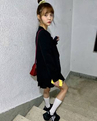 AOA 지민 근황. 사진=AOA 지민 SNS
