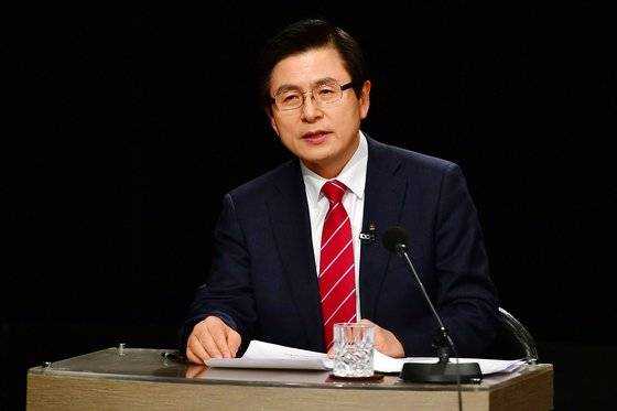 황교안 자유한국당 대표 후보자. [사진기자협회]