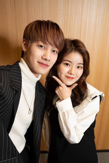 박지예(오른쪽)와 현준 투니버스 제공