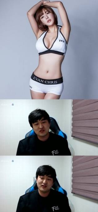 류지혜가 '아프리카TV' BJ남순의 방송에 출연에 과서 낙태 사실을 고백했다. [류지혜 페이스북, 아프리카TV 방송화면 캡처]