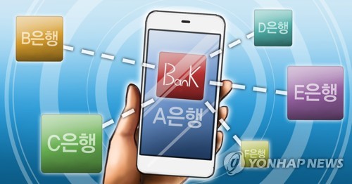 앱 하나로 '내 모든 은행 계좌' 결제ㆍ송금 가능(PG) [이태호 제작] 일러스트