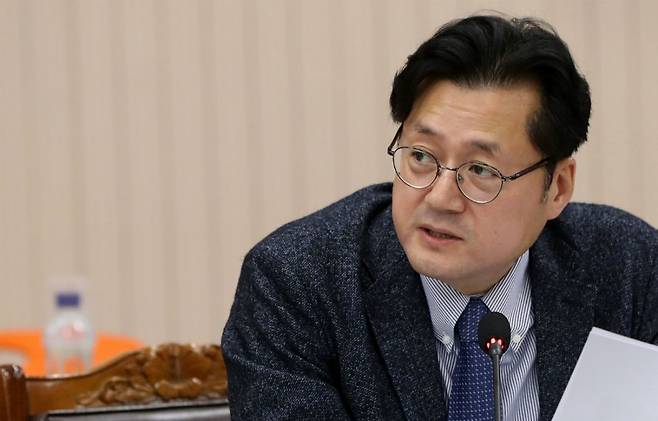 더불어민주당 수석대변인인 홍익표 의원. (사진=연합뉴스 제공)
