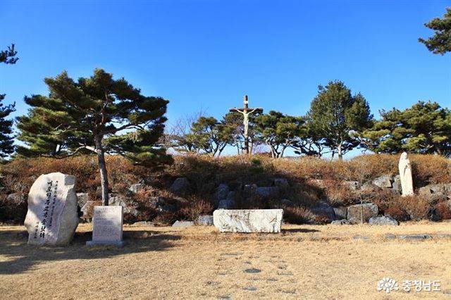 이존창 생가 터인 여사울성지. 충청남도 제공