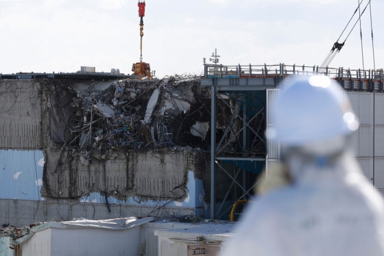 2016년 2월 촬영된 일본 도쿄전력의 후쿠시마 제1원자력발전소. /AFPBBNews=뉴스1