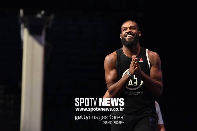 ▲ 존 존스(사진) 타격코치 브랜든 깁슨이 "라이트헤비급에 새 얼굴이 많이 나와야 한다"고 강조했다.