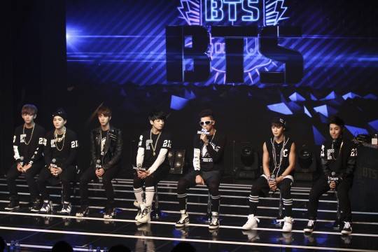 그룹 방탄소년단 데뷔 쇼케이스. / 제공=빅히트 엔터테인먼트