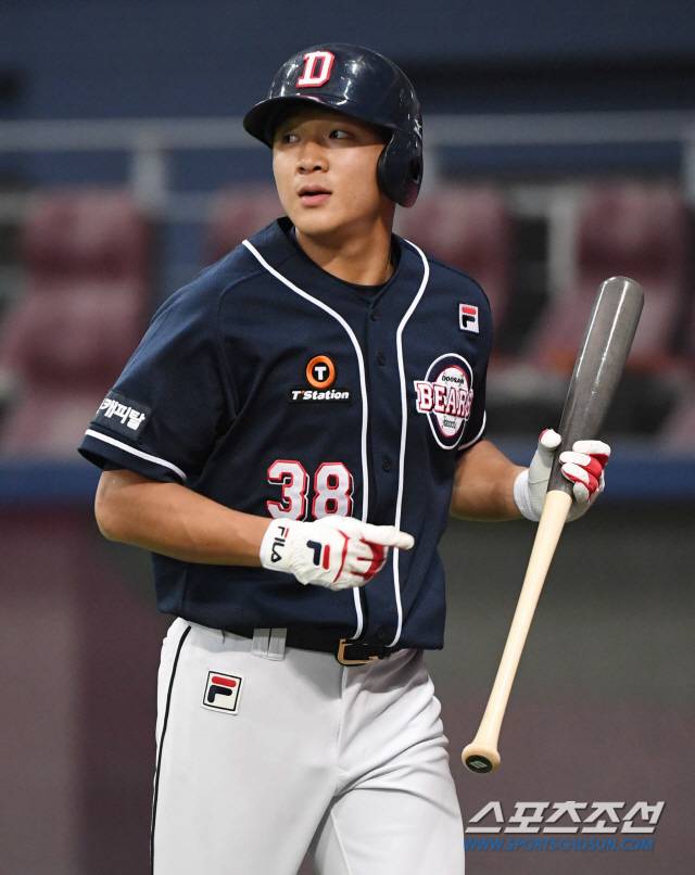 두산 김대한. 고척=김경민 기자 kyungmin@sportschosun.com/2019.03.17/