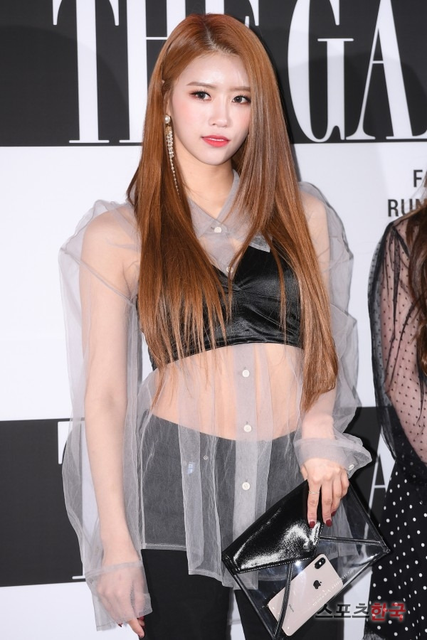 러블리즈 미주, 시선 사로잡는 시스루