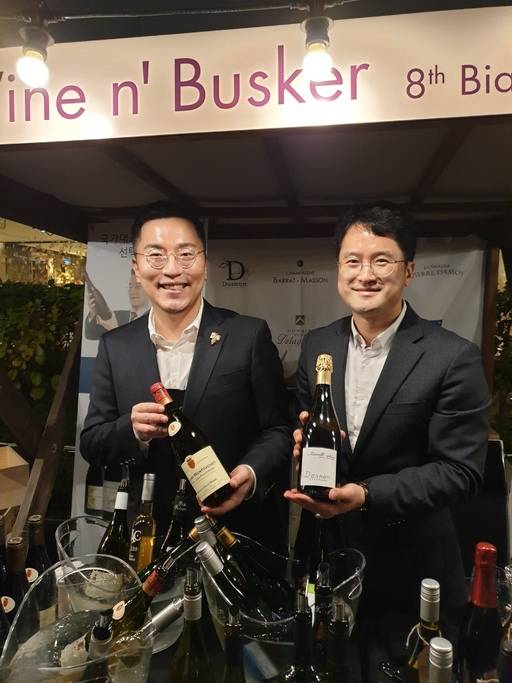 오형우 국가대표 소믈리에(왼쪽)