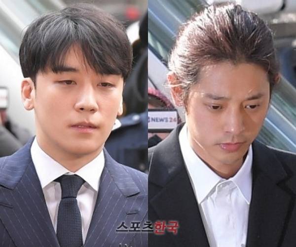 승리, 정준영. 사진=윤수정 기자 pic@hankooki.com