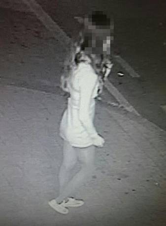 2013년 ‘엘리베이터 강제추행’ 사건 범인이 여장을 한 모습이 담긴 CCTV 화면. 이 사진은 신씨 사건과는 관련이 없다./뉴시스