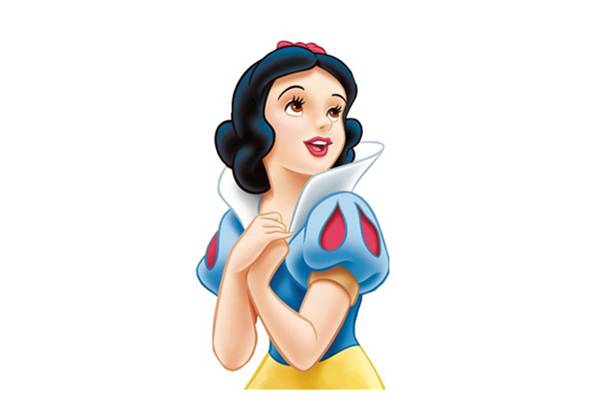 만화 속 백설공주가 입은 드레스 상의에서도 슬래시&퍼프 기법을 찾아볼 수 있다. /출처= ⓒamazon.co.uk