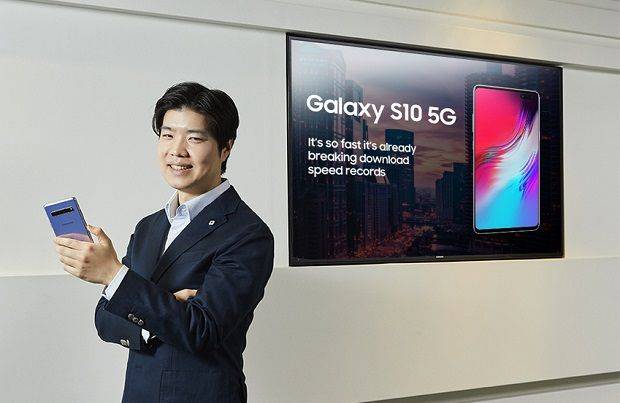 갤럭시S10 5G 상품기획을 담당한 삼성전자 무선사업부 강호성씨.(사진=삼성전자)