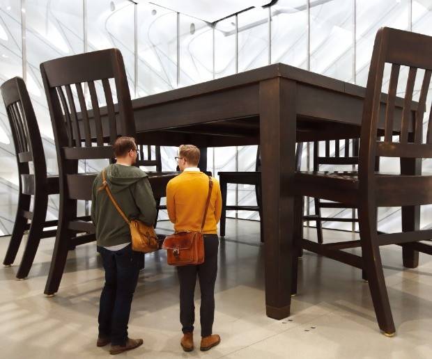 앤디 워홀, 리히텐슈타인 등 유명 작가의 작품을 볼 수 있는 브로드 현대미술관.