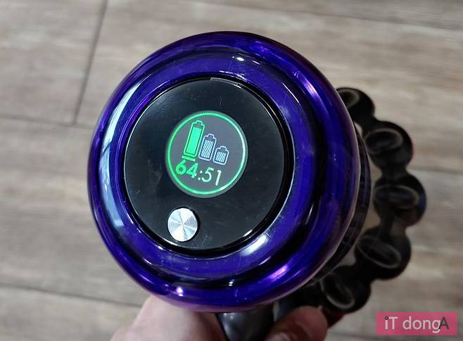 남은 배터리 시간을 알 수 있어 편리하다