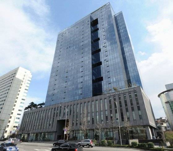 올해 오피스텔 기준시가 1위인 청담동 피엔폴루스. [중앙포토]