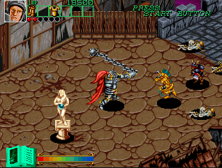 (갑옷 기사여 철퇴를 돌려라~~ 다크씰2 게임화면)