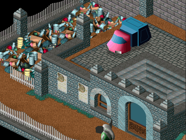 <LBA (릴렌트리스 : 리틀 빅 어드벤처)> PC DOS