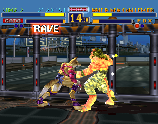 (여우와 사자의 싸움. 현실에선 싸움이 되지 않겠지만 이곳에서는 비등하다)