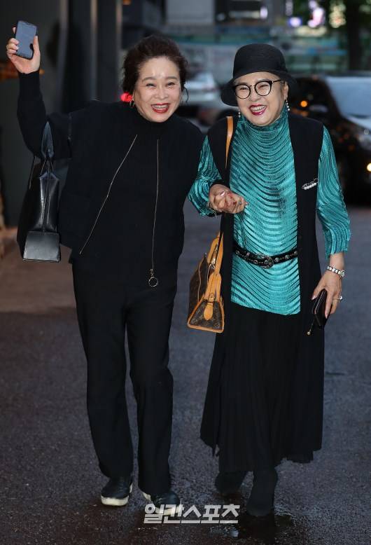 [포토]전성애-김정하, '실제론 절친이에요~'