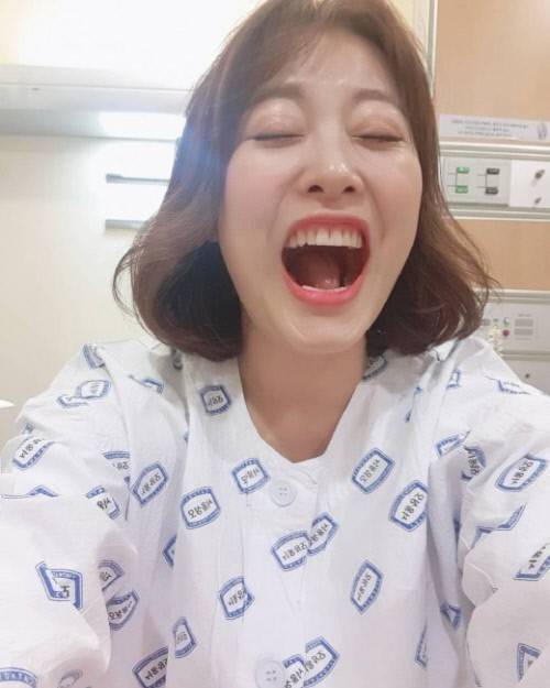 ▲ 심진화가 28일 자신의 인스타그램에 수술 소식을 전했다. 출처l심진화 SNS