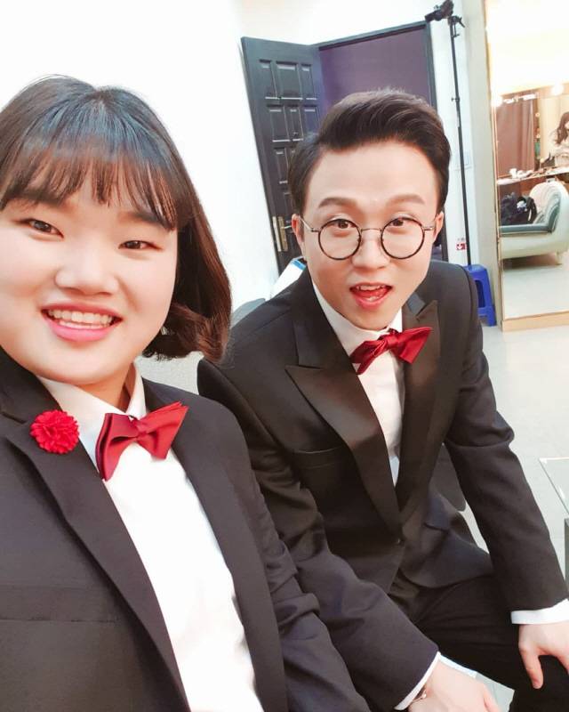 박성광과 송이 매니저. 사진=박성광 SNS