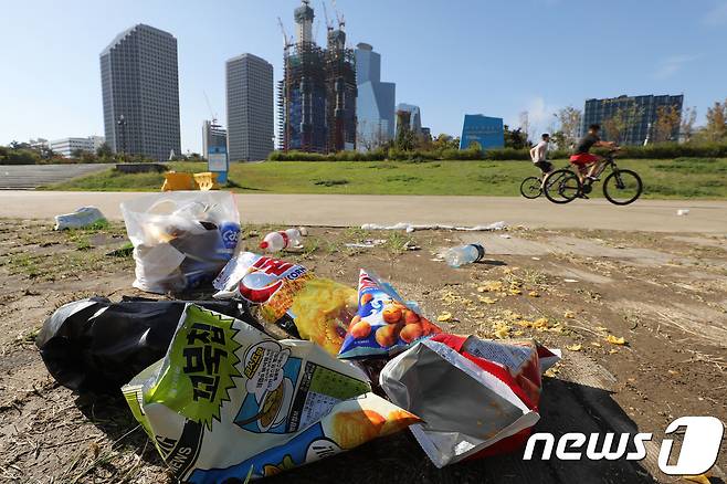 여의도 한강공원. /뉴스1 DB © News1 임세영 기자