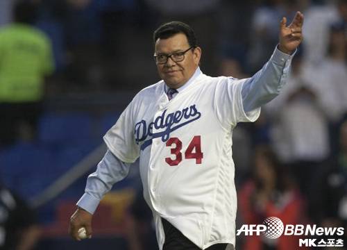 발렌수엘라의 등번호 34번이 멕시코 프로야구 전체 영구결번이 된다. 사진=ⓒAFPBBNews = News1