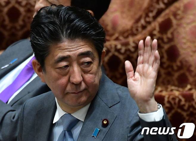 아베 신조 일본 총리 © AFP=뉴스1