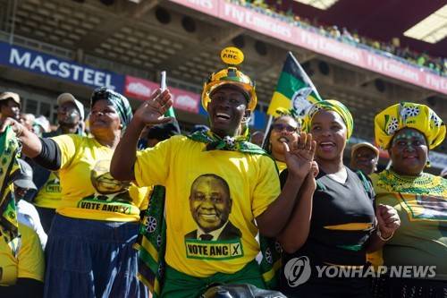 SOUTH AFRICA ELECTIONS ANC RALLY