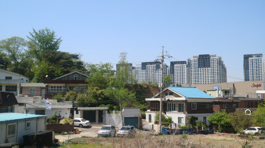 3기신도시 부지로 선정된 고양시 창릉동 일대 모습. <이상현 기자>