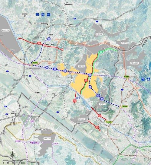 '3기 신도시' 고양 창릉지구 교통대책 (서울=연합뉴스) 국토교통부가 7일 발표한 '수도권 주택 30만호 공급안-제3차 신규택지 추진 계획'에 따른 새 신도시 고양시 창릉동 일원 교통대책도. 2019.5.7 [국토교통부 제공]      photo@yna.co.kr