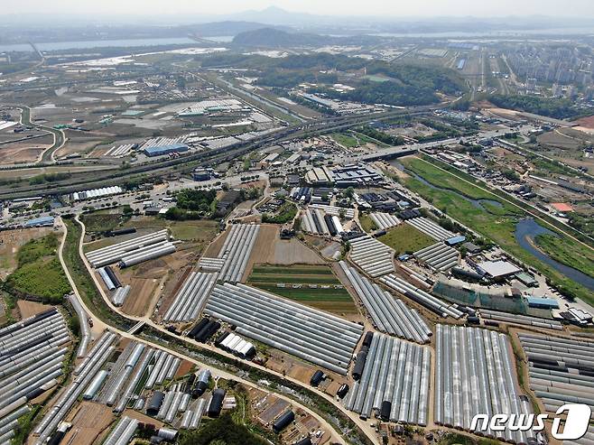 경기도 고양시 창릉 신도시 부지 전경. © News1 박세연 기자