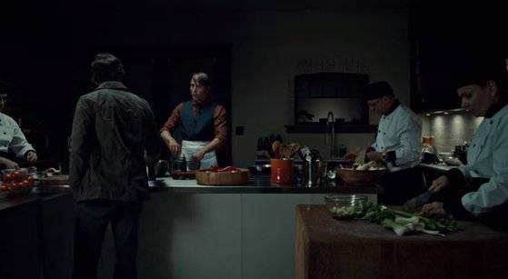 싱글날의 특대 사이즈 주방. [사진 Netflix 캡쳐]