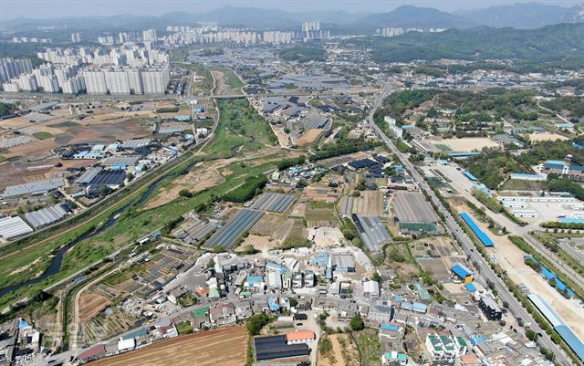 3기 신도시로 지정된 경기 고양시 창릉지구 일대. 서재훈 기자