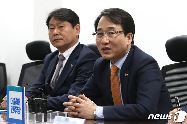 이원욱 더불어민주당 신임 원내수석부대표. 뉴스1 © News1 임세영 기자