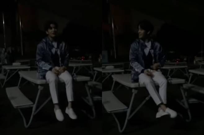 ▲ 12일 유튜브에 게재된 '강성훈 망언' 영상화면 캡처