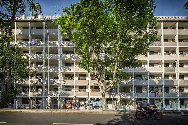 싱가포르 주택개발청(HDB)이 공급한 공공 주택. / 사진=블룸버그