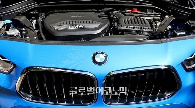 BMW의 튜닝 브랜드 M이 X2를 손보면서 2.0. 디젤엔진은 제로백 7초를 기록했다.