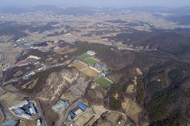 경기도 용인시 축구센터 인근 땅은  /박상훈 기자