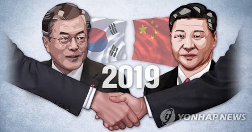 2019년 한중정상회담 (PG) [최자윤 제작] 일러스트